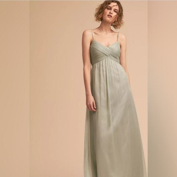 NWT BHLDN Bridgette Chiffon Small Maxi Dress - Picture 8 of 8